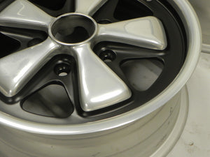 (Refinished) 911/912 Complete Set of Late 6j x 15 Forged Alloy Flat Six Fuchs Wheel - 1965-89