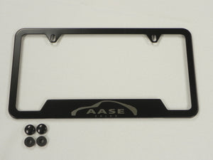 (New) Custom Aase License Plate Frame