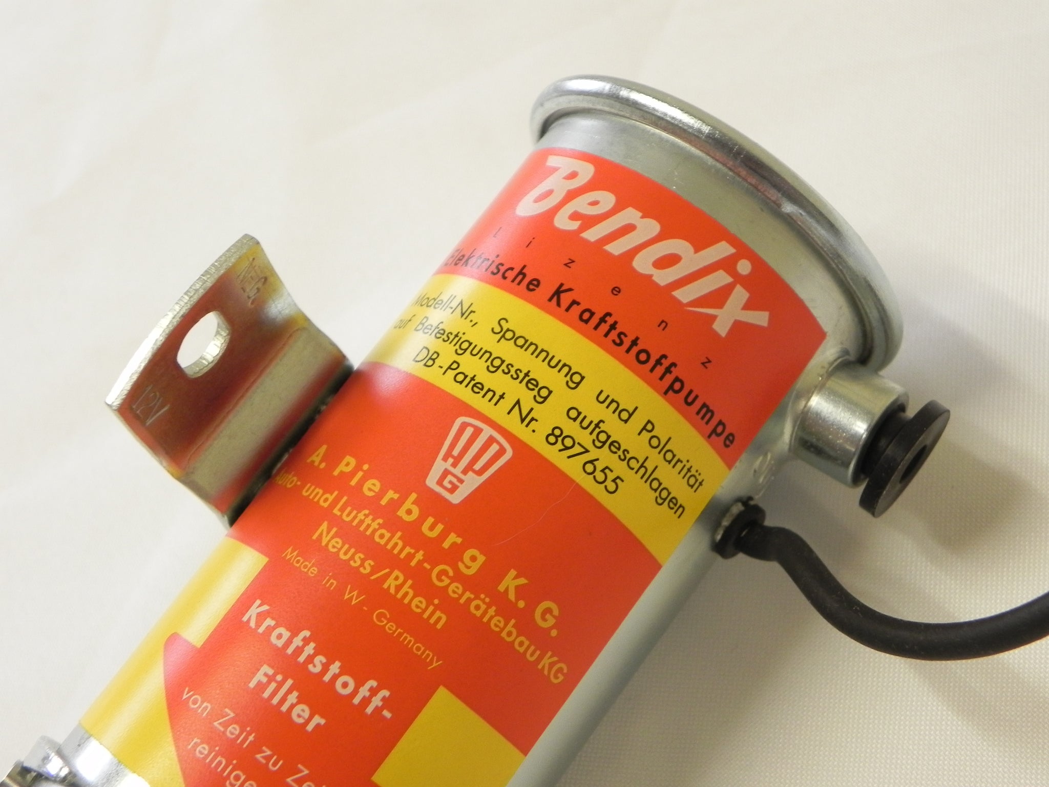 (New) 911 Early Bendix Style Concours Look Fuel Pump - 1965-68 - AASE Sales