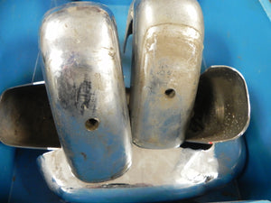 (Used) 356 Left Front Bumper Guard Without Top - 1959-65
