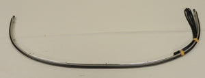 (Blemished) 356 B/C Rear Bumper Deco with Rubber Insert - 1960-65