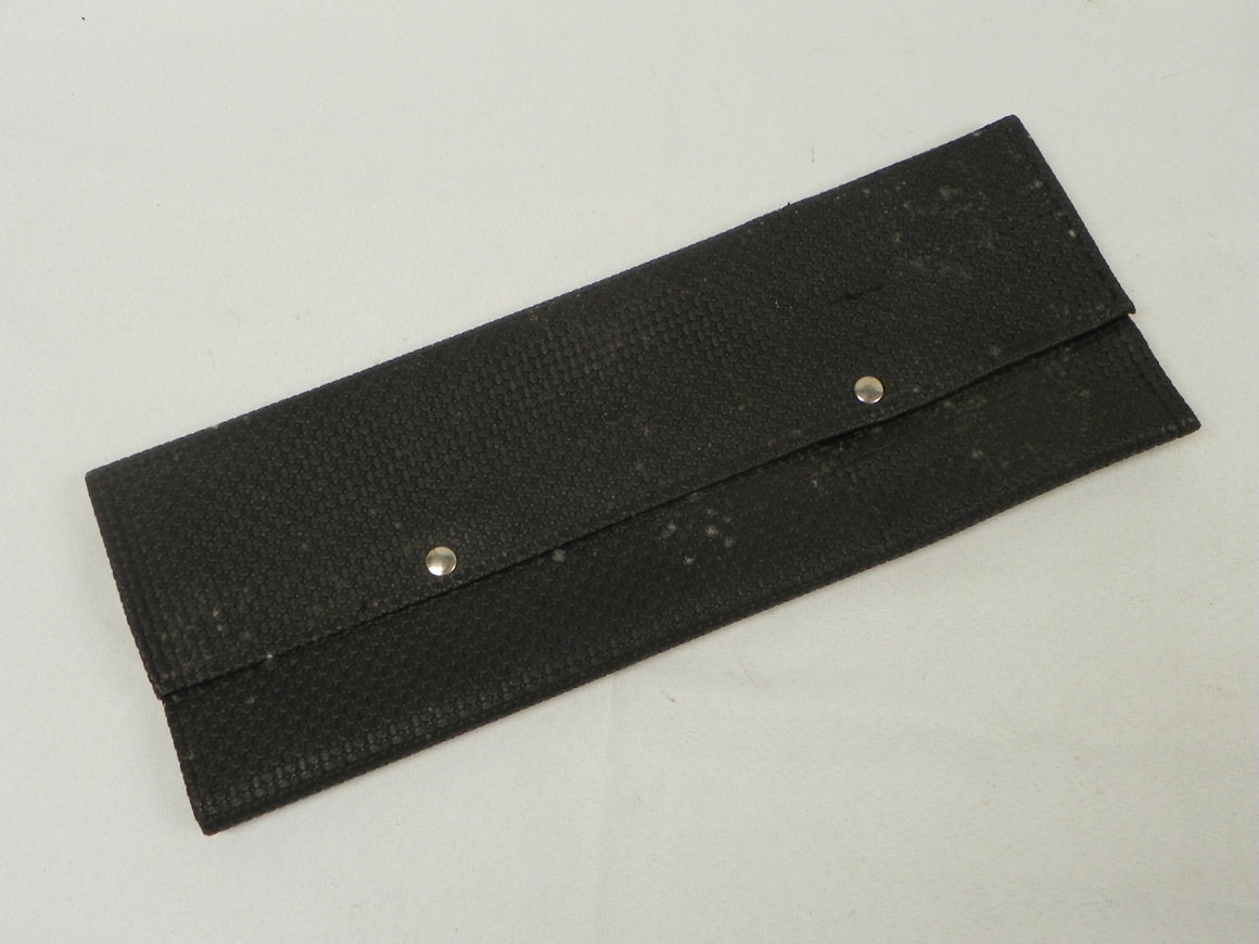 (Original) 911/930 Black Basketweave Vinyl Tool Kit Bag - 1973.5-77