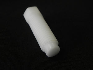 (New) 911/912 White Nylon Pedal Stop - 1965-77