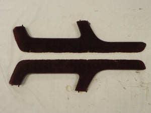 (Used) 944 Door Shelf Pair Burgundy 1986-91