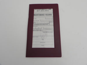 (New) 911 T/E/S & 912 English Maintenance Manual and Insert Papers - 1965-69