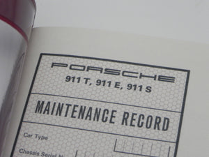 (New) 911 T/E/S & 912 English Maintenance Manual and Insert Papers - 1965-69