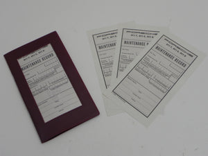 (New) 911 T/E/S & 912 English Maintenance Manual and Insert Papers - 1965-69