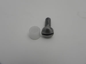 (New) 356 Pre-A/A Stainless Headlamp Rim Mounting Screw and Spacer - 1950-65