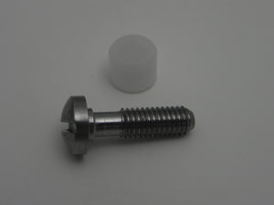 (New) 356 Pre-A/A Stainless Headlamp Rim Mounting Screw and Spacer - 1950-65