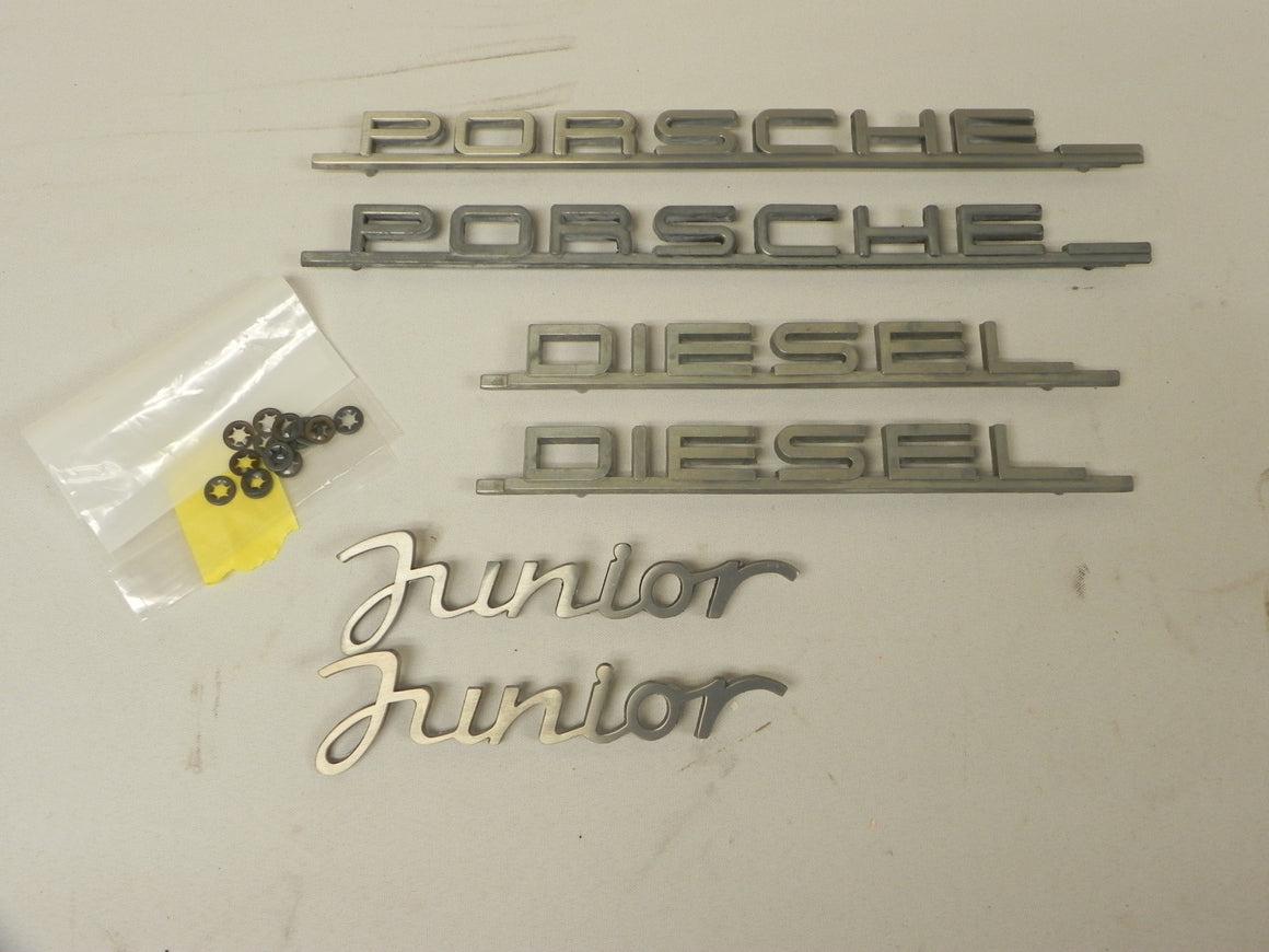 Porsche Diesel Junior Emblems