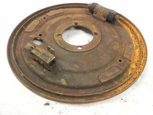 (Original) 356 B Left Rear Brake Backing Plate - 1960-63