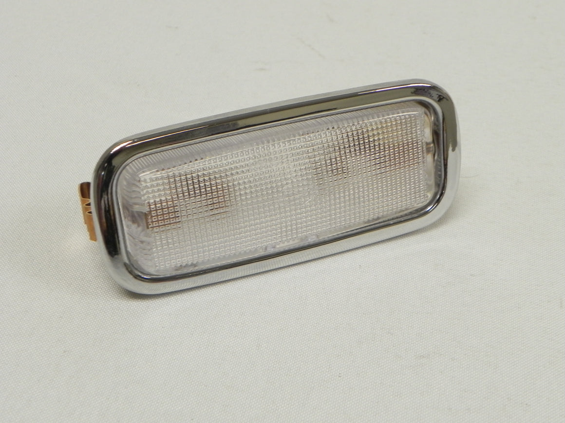 (New) 356/911/912 Interior Light w/ Chrome Bezel - 1964-78