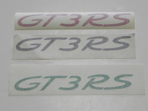 (New) 996/997 "GT3RS" Decal - Red, Black or Green