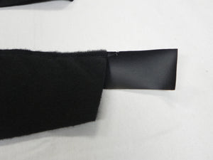 (New) 911/912E/930 Black Plush Door Pocket Carpet Kit - 1974-94
