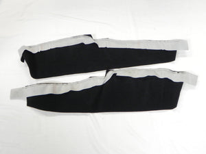 (New) 911/912E/930 Black Plush Door Pocket Carpet Kit - 1974-94