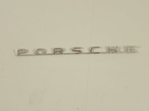 (Original) 356 Pre-A Aluminum 'PORSCHE' Script - 1950-55