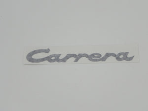 (New) Black Carrera Decal for Engine Lid - 1974-77