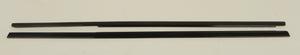 (New) 911 Targa/Cabriolet Black Exterior Door Top Trim Pair - 1974-89