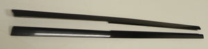 (New) 911 Targa/Cabriolet Black Exterior Door Top Trim Pair - 1974-89