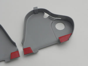 (New) 356C/911/912 Passenger's Seat Reclining Mechanism Cover Set - 1964-67
