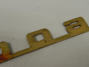 (Used) Original 'R' Gold Emblem: "1600" - 1956-61