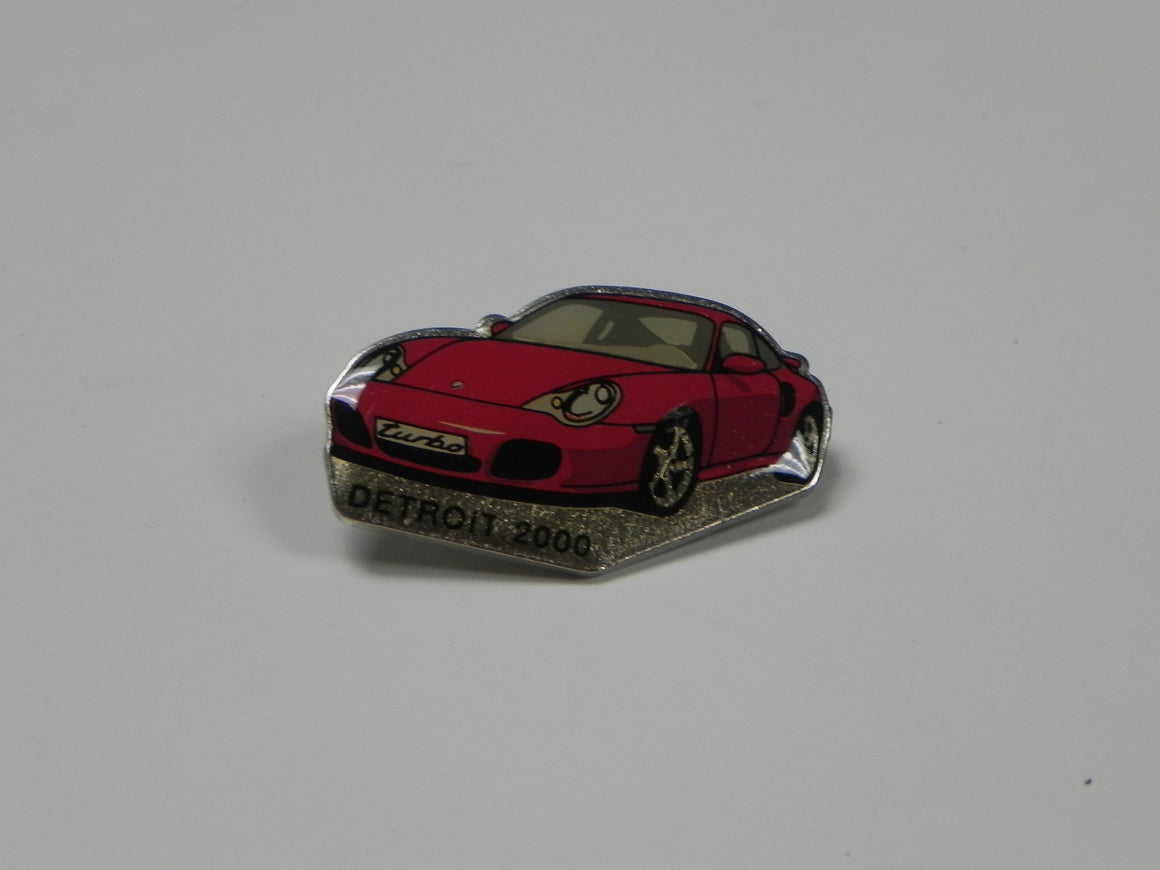 Collector Pin - 911 Turbo Detroit - 2000