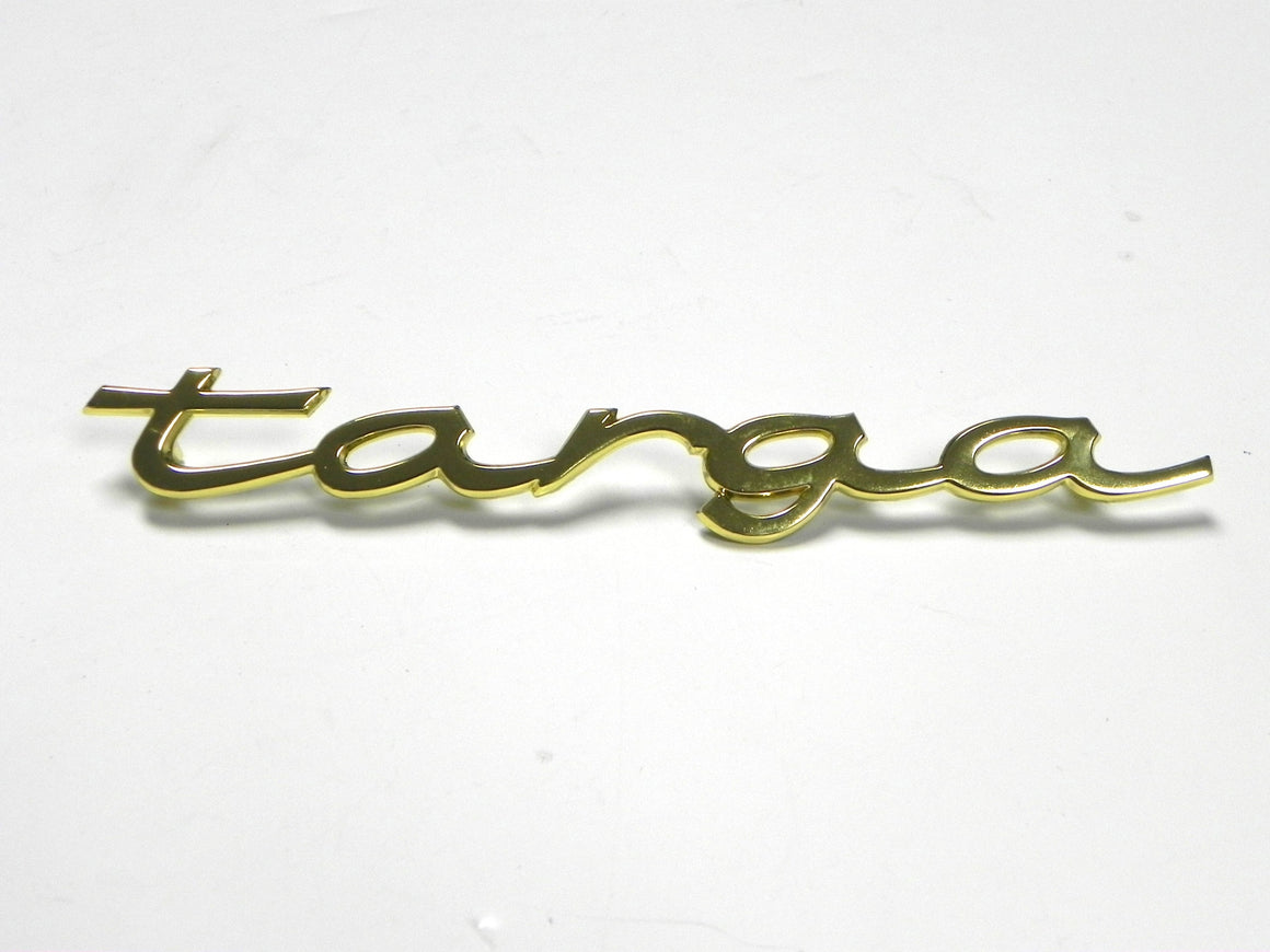 (New) 911 Targa Emblem Gold - 1965-73