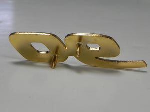 (New) 356 Gold Emblem: "90" - 1959-65