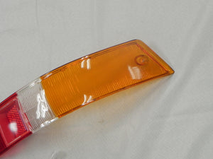 (New) 911/912 Right Side Euro Amber/Red/White Tail Light Lens - 1965-68