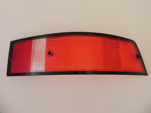 (New) 911 Porsche Right Side USA Tail Light Lens with Black Trim - 1973-89