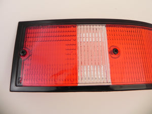 (New) 911 Porsche Right Side USA Tail Light Lens with Black Trim - 1973-89