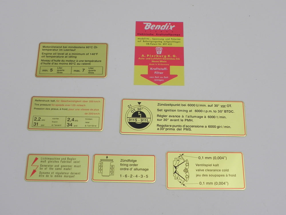 Porsche Decals and Stickers - AASE Sales