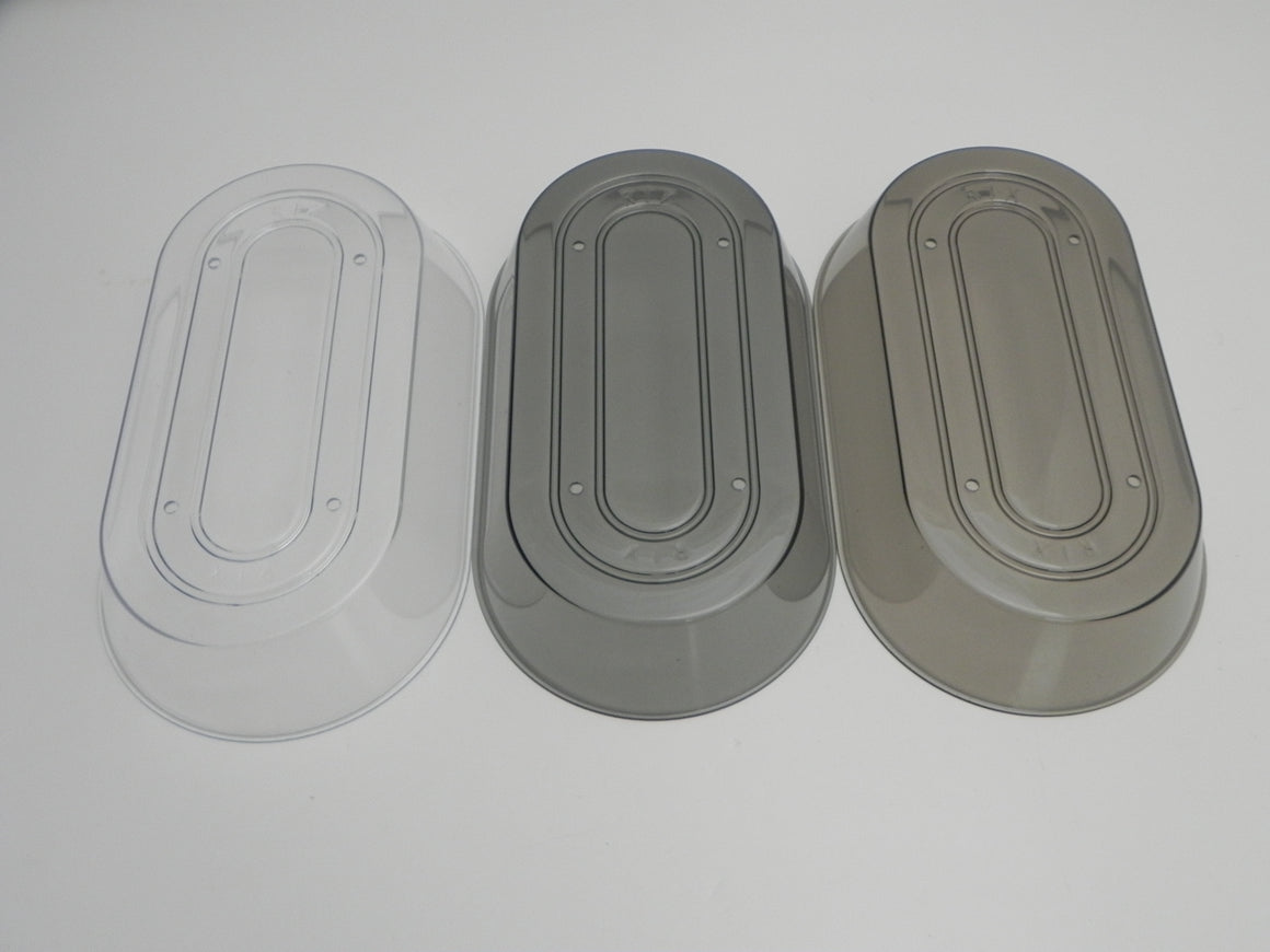 (New) 911/914-6 Pair of Custom Bronze Polycarbonate Rain Tray Shields