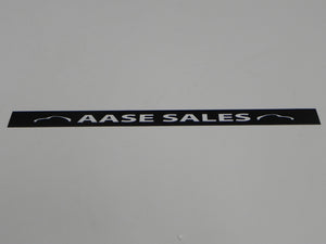 (New) "Aase Sales" Decal