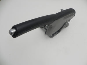 (Used) 911/Cayman/Boxster Black Leather Parking Brake Handle Assembly - 2005-08