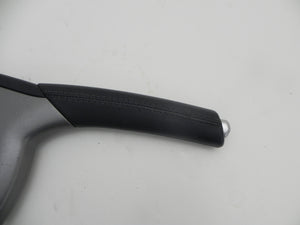 (Used) 911/Cayman/Boxster Black Leather Parking Brake Handle Assembly - 2005-08