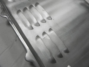 (New) Aluminum Rear Engine Lid with Louvers- 1965-94