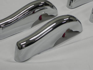 (Original) 356 AT2 Complete Set of Front and Rear Bumper Guards - 1958-59