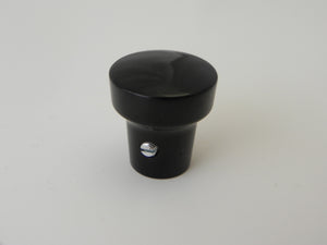 (New) 356 M3.5 Black Radio Knob - 1953-68