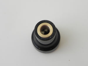 (New) 356 M3.5 Black Radio Knob - 1953-68