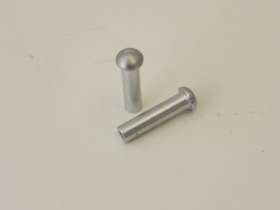 (New) 911/912 Early Pair of Aluminum Door Lock Knobs - 1965-76