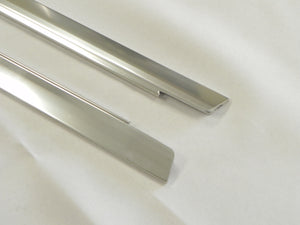 (New) 911 Targa/Cabriolet Bright Exterior Door Trim Pair - 1966-89