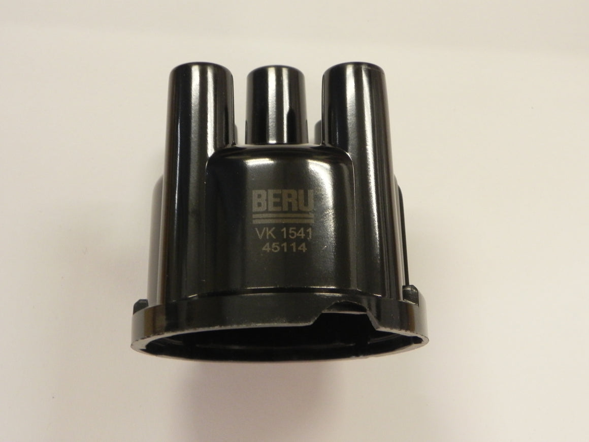 (New) 356/912 Black Beru Distributor Cap for Cast Iron Distributor - 1956-67