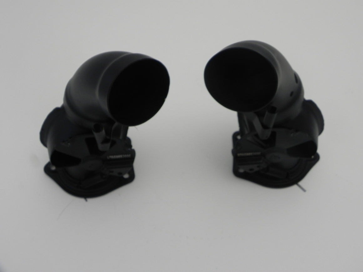 (New) 911/930 Pair of Black Late Heater Valves - 1987-89