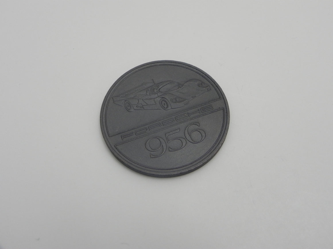 (NOS) Vintage Calendar Coin 'Porsche 956'
