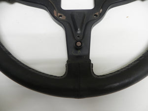 (Used) 924 Sports Steering Wheel Black Leather 380mm - 1980-85