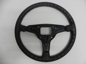 (Used) 924 Sports Steering Wheel Black Leather 380mm - 1980-85