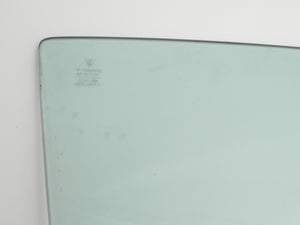 (Used) 911/912/930/964 Coupe Right Hand Green Tinted Window Glass w/ Rail - 1969-94