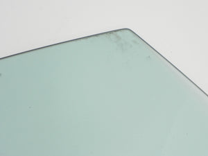 (Used) 911/912/930/964 Coupe Right Hand Green Tinted Window Glass w/ Rail - 1969-94