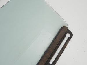 (Used) 911/912/930/964 Coupe Left Hand Green Tinted Window Glass w/ Rail - 1969-94